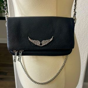 Zadig & Voltaire ::NWT:: Rock Nano Swing Your Wings Crossbody/Clutch